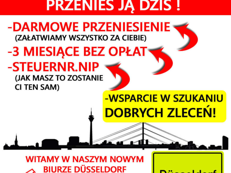 Rejestracja firmy w niemczech koszty